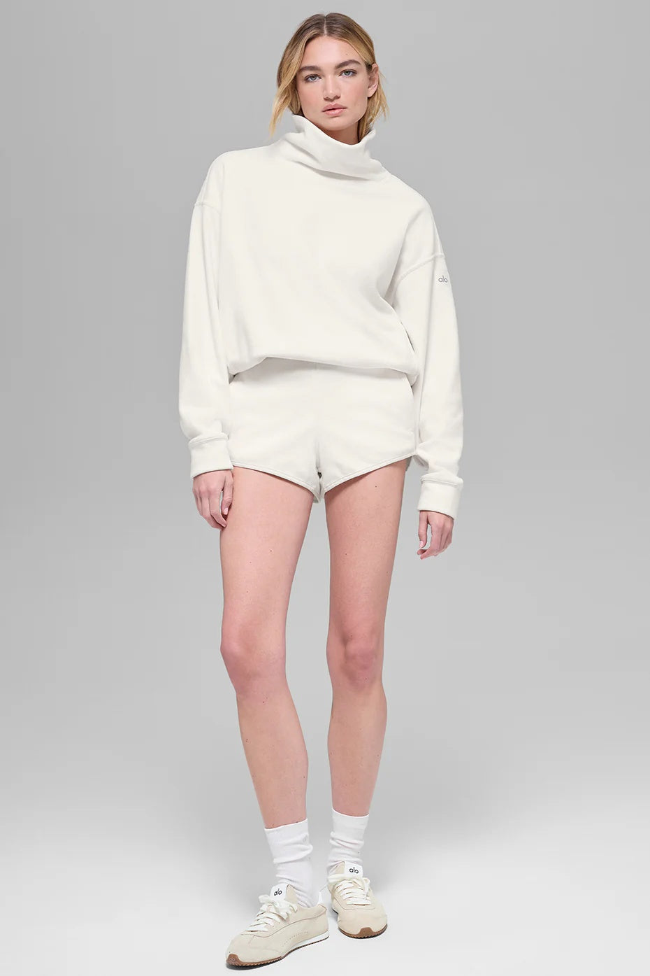 Polar Fleece Hazy Pullover - Ivory
