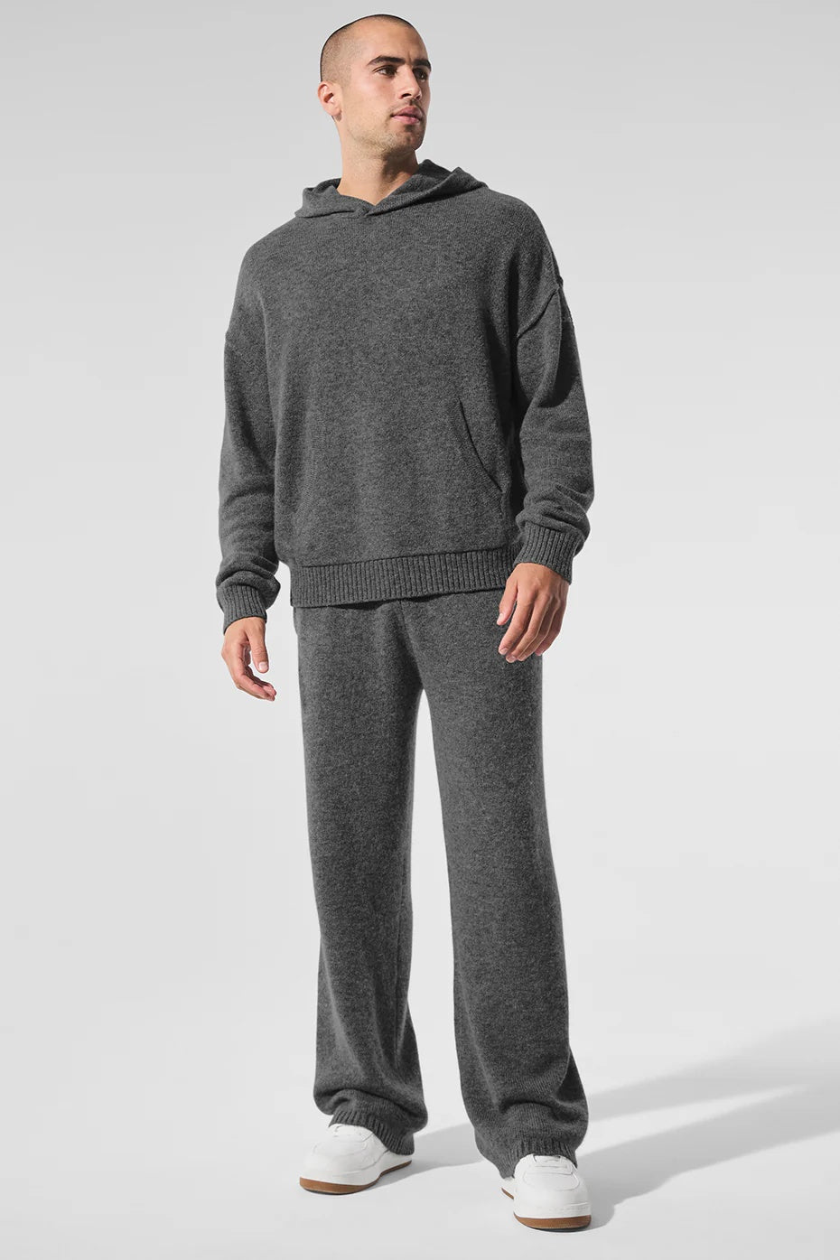 Wool Cashmere New Class Sweatpant - Platinum Grey