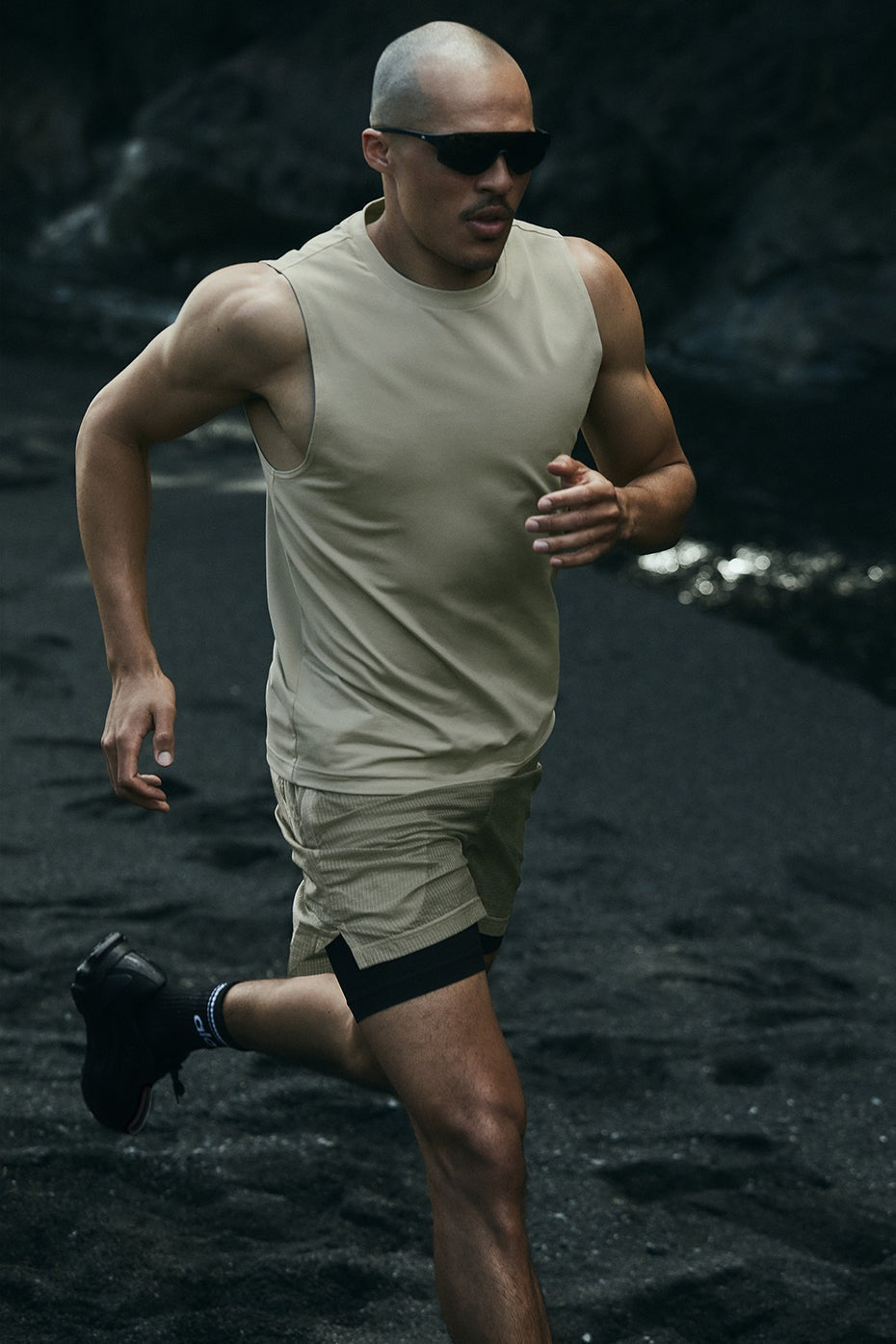 Conquer Muscle Tank - Limestone