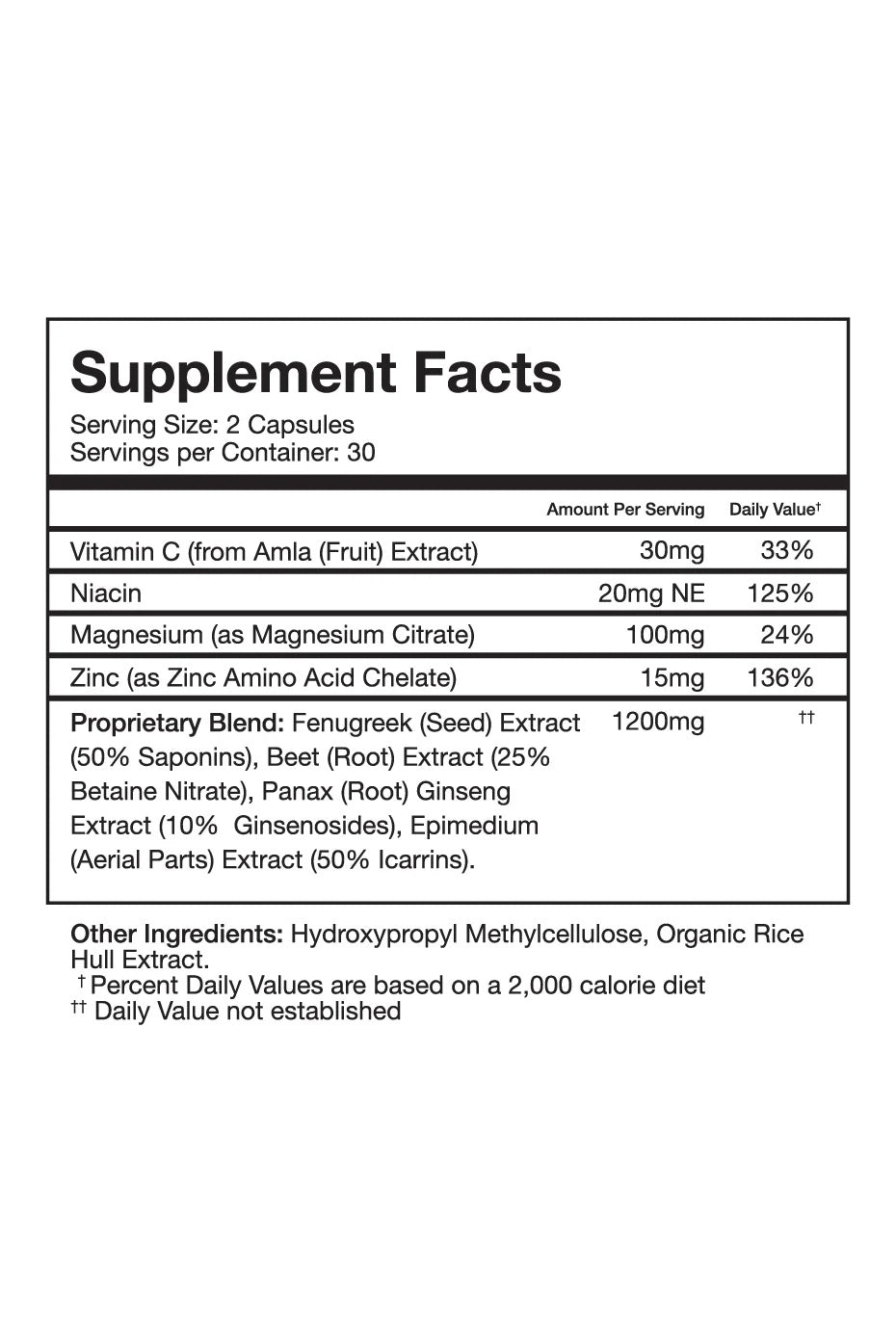 Sexuwell Him Capsule - 60 Pack