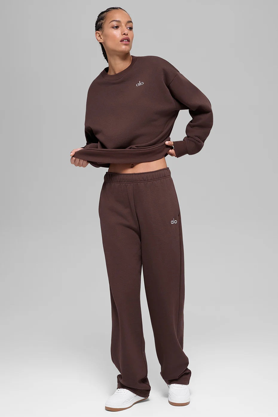 Accolade Straight Leg Sweatpant - Brownstone