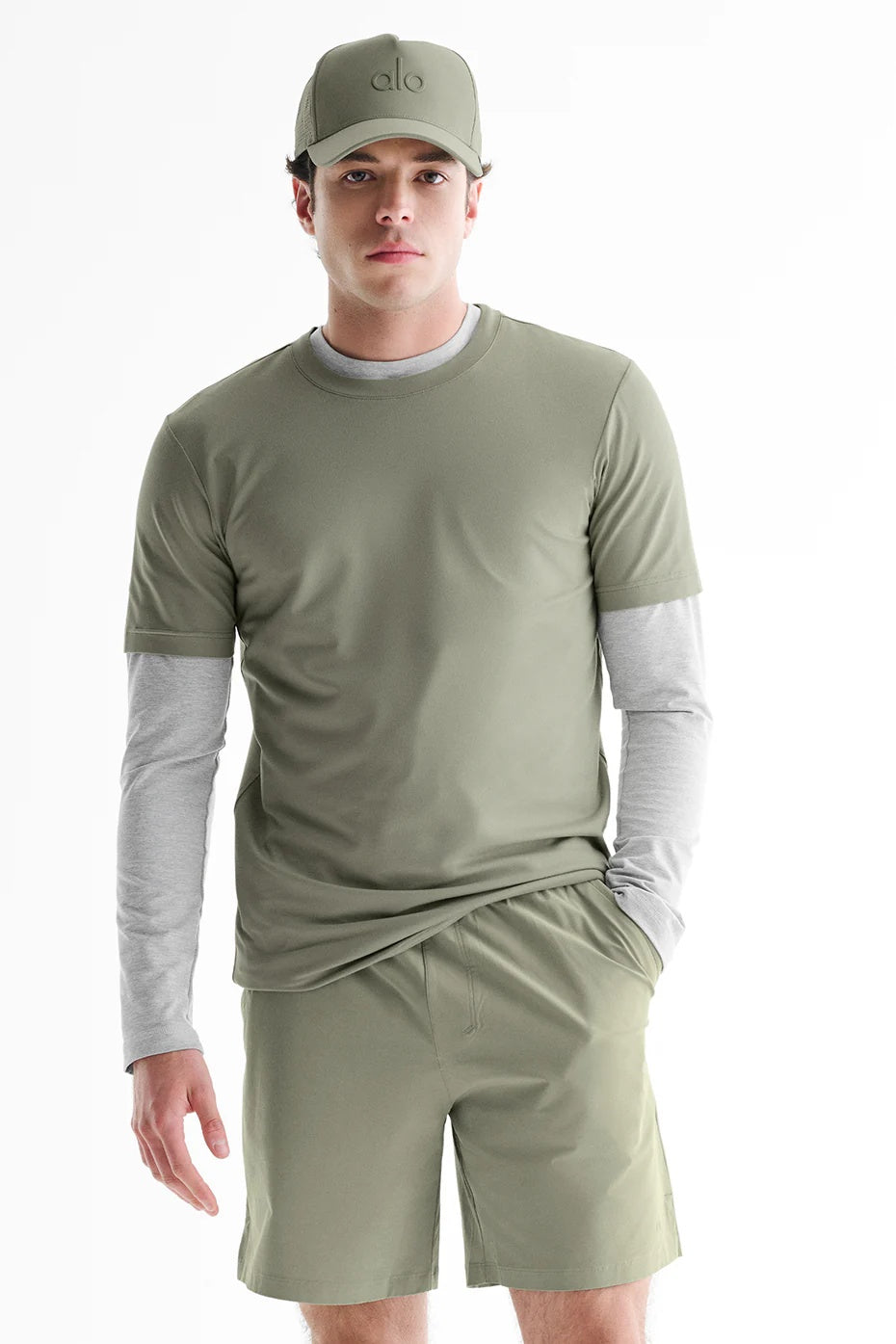 7" Repetition Short - Limestone