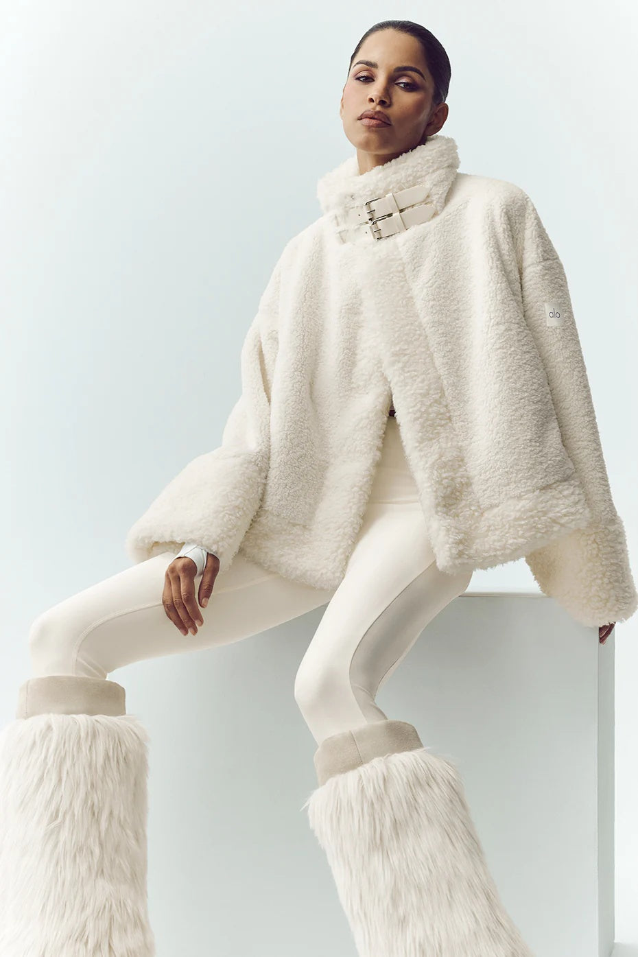 Sherpa Fireside Bomber - Ivory