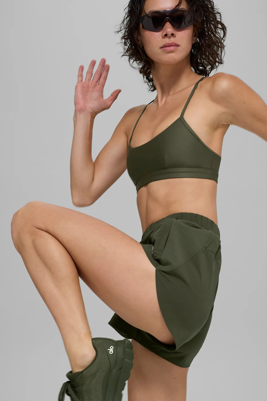 Playmaker Dolphin Short - Green Olive