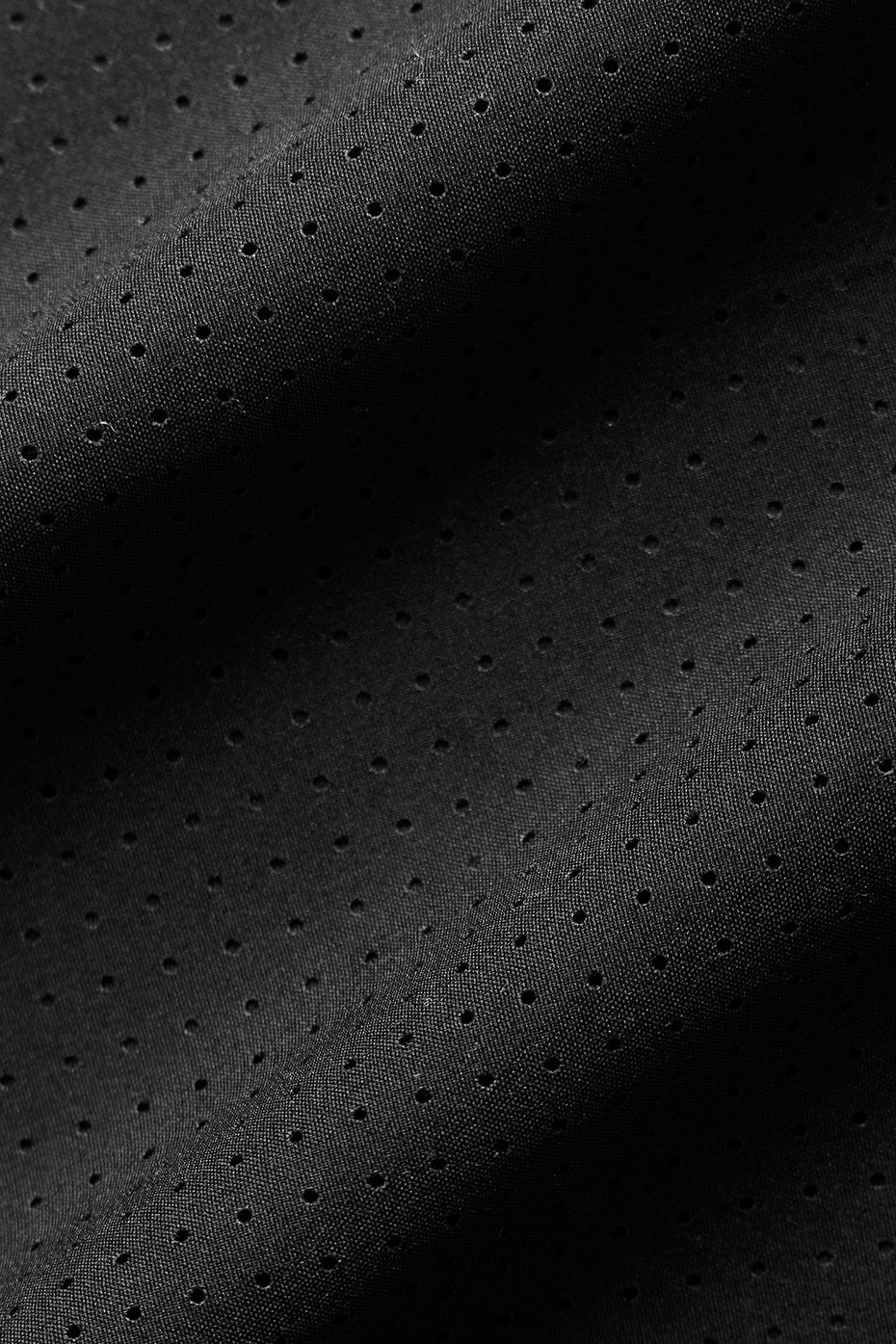 Mesh Cropped Mirage Tee - Black