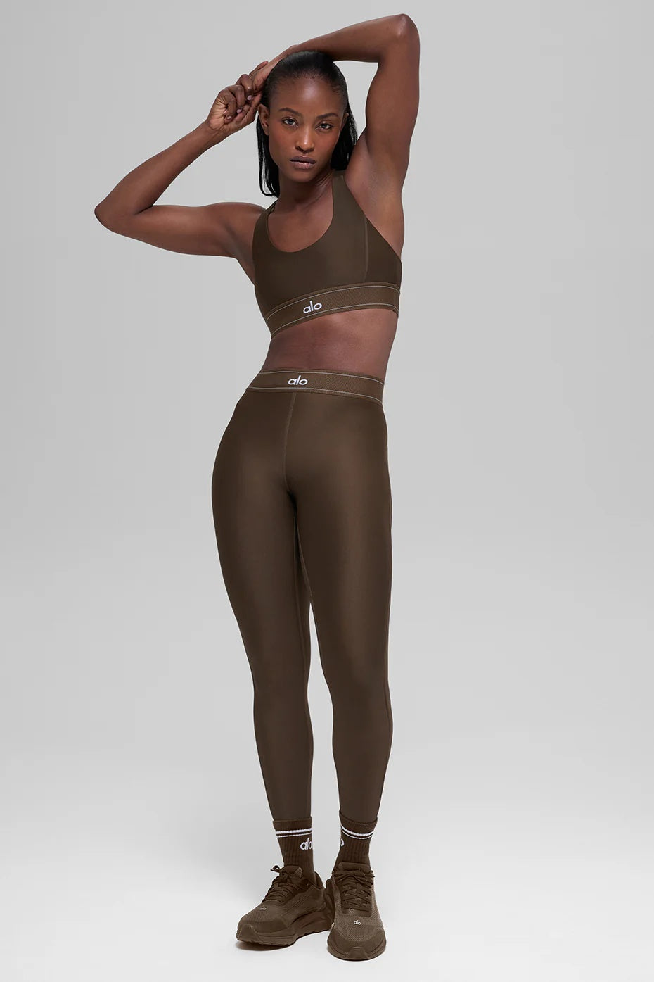 Airlift High-Waist Suit Up Legging - Espresso