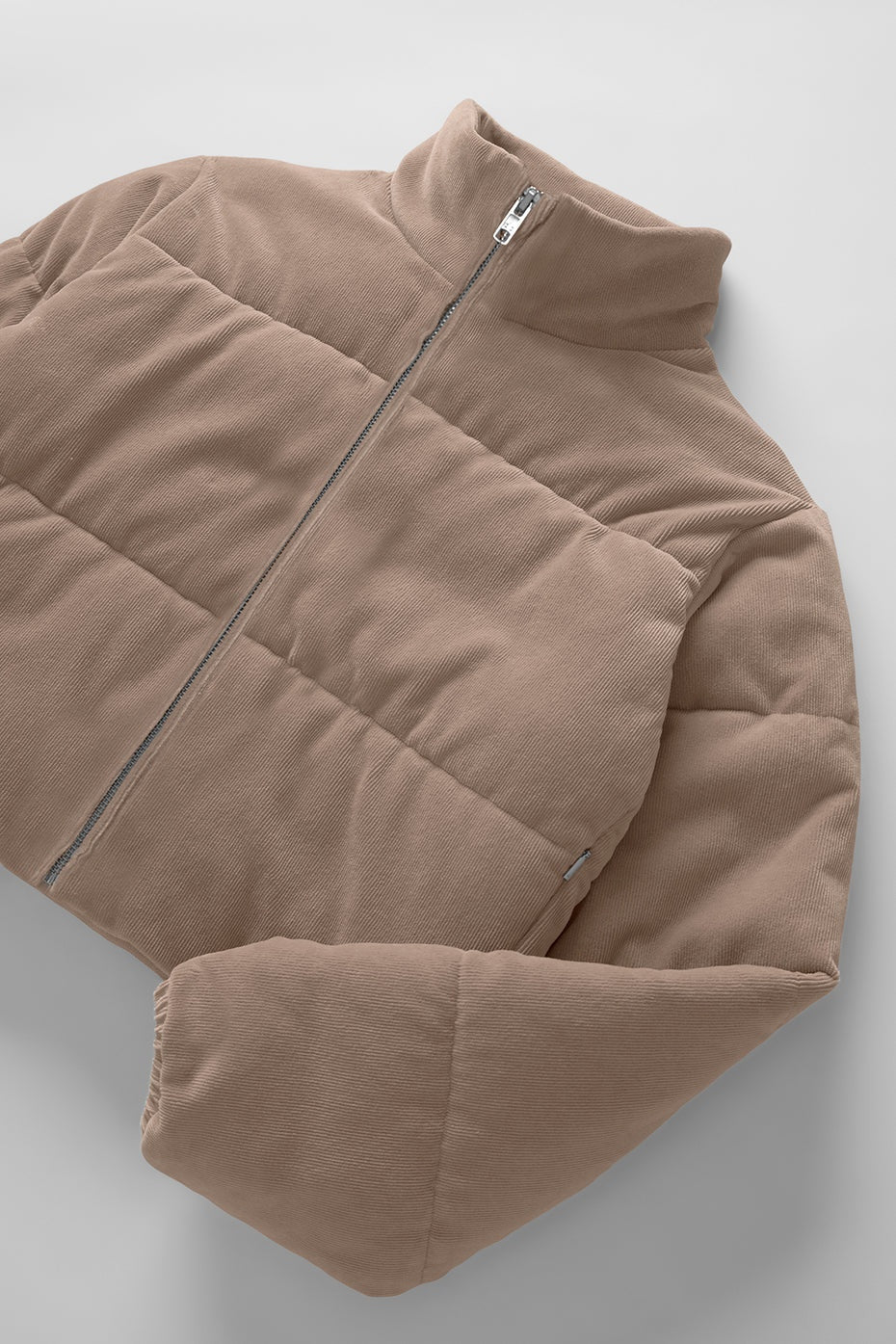 Micro Corduroy Dreamy Puffer - Chai Latte